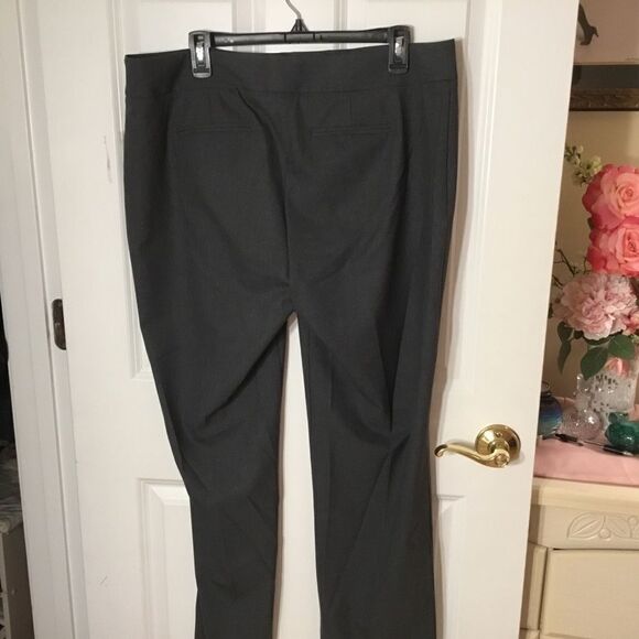 NWT The Limited Women’s Sz. 14S Gray Straight Leg Trousers - Picture 5 of 9